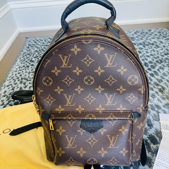Louis Vuitton Palm Springs PM Monogram Black - Picture 2 of 16